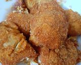 A picture of step 1 of Crispy chicken burger.