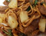 A picture of step 16 of My Tasty Pork Stir Fry Noodles & Pineapple. 😀.