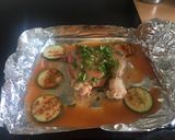 Foto del paso 2 de la receta: Pollo al horno con calabacín