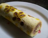 A picture of step 7 of Deco Swiss Roll | Batik Roll Cake | Kue Bolu Batik | Bolu Batik.