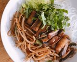 Hình bước làm 5 của món 🌱 Bún Tàu Trộn Nấm Xào Giá Chay (Vegan)