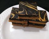 A picture of step 11 of No bake chocolate peanut butter bar.