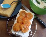 Foto del paso 5 de la receta Pastel de vainilla con relleno de albaricoque (damascos) y crema de mascarpone
