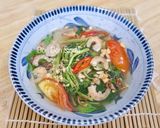 Hình bước làm 3 của món Canh Chua Rau Muống Tôm Khô