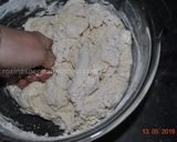 A picture of step 2 of Stuffed Flat Naan Bread (Kelane/Bolani)نان کلانه.
