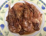 Foto del paso 4 de la receta Gambones en salsa de oloroso 🦐🍷