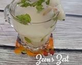 A picture of step 4 of Lychee Mocktail.