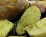 Foto del paso 3 de la receta: Pollo al horno con papas y mucho sabor