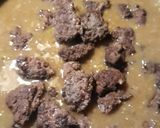 A picture of step 10 of Golden Mashed Potatoes and Beef Square Gravy.