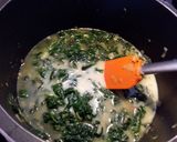 Foto del paso 3 de la receta Crema de espinacas con jamón