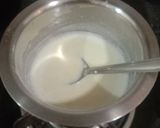 A picture of step 1 of Tri colour burfi.