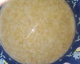 A picture of step 2 of Tawa fried rice.
