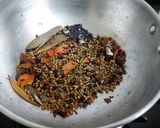 A picture of step 2 of Mutton Dum Biryani - Dindukal Style.