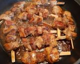 Une image de l'étape 5 de Yakitoris de poulet.