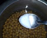 A picture of step 1 of Chole in my style.