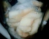 Foto del paso 3 de la receta: Licuado de naranja, banana y manzana!!!! bien fresquito 🤗🤗🤗🤗