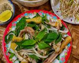 Hình bước làm 7 của món Cháo Gà Xé