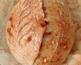 Foto langkah ke 16 dari resep Oregano Basil Cheddar Sourdough Bread (Oven Tangkring).