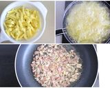 Foto del paso 2 de la receta: Patatas especiadas con bacon y queso