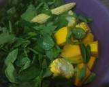 Sayur santan daun katuk,labu kuning,jagung manis langkah memasak 1 foto