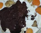 Foto del paso 3 de la receta Tarta de plátano y chocolate cremosa con base de galletas de centeno