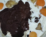 Foto del paso 3 de la receta: Tarta de plátano y chocolate cremosa con base de galletas de centeno