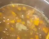 A picture of step 3 of Butternup Soup.