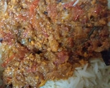A picture of step 7 of Chicken tikka biryani.