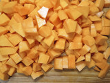 Tarta de puerro y calabaza!!