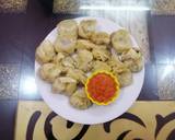 Steamed Momos with spicy Momos Chutney recipe step 6 photo