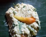 Foto langkah ke 7 dari resep Pepes Tahu Jamur Kemangi.