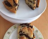 A picture of step 6 of Marble cake.