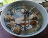 Foto langkah ke 3 dari resep Sup Kerang Bening.