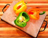 A picture of step 2 of Mike's Meat Stuffed Bell Peppers.