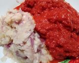 Foto langkah ke 2 dari resep Samba lado tanak / gulai pucuk ubi/ gulai daun singkong.