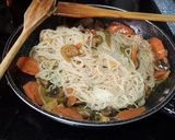 Foto del paso 7 de la receta: Fideos de Arroz con Toque "Sichuan" 🍜🥢🥕🍄🧅🫑