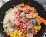 Foto langkah ke 3 dari resep Nasi Goreng Rendang.