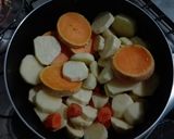 Foto del paso 1 de la receta: Puré multicolor!