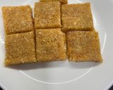 A picture of step 3 of Apple burfi.