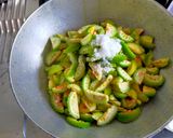 A picture of step 2 of Kantola Sabzi (Spiny Gourd).
