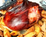 Egészben sült csülök recept fázis 2 fotója