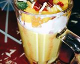 A picture of step 5 of Mango mastani.