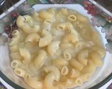 A picture of step 2 of Pink Sauce Pasta in Microwave.