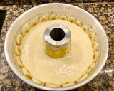 Foto del paso 7 de la receta: Pastel con plátano y caramelo