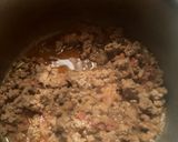 A picture of step 2 of Palak Qeema.