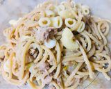 Foto del paso 2 de la receta: Fideos con atún y cebolla