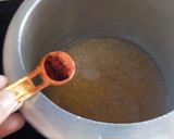 A picture of step 1 of Khatti meethi gujarati dal.