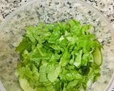 लेट्युस-क्युकंबर सलाड (lutes cucumber salad recipe in marathi) रेसिपी स्टेप 1 फोटो 