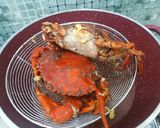 Gambar langkah 1 resipi Ketam buttermilk.