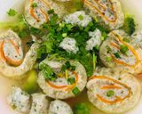 Hình bước làm 8 của món Canh bóng thả cá thát lát